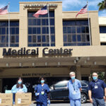 Akel Homes' donation to JFK Hospital during pandemic